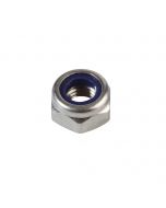 M8 Nyloc Nut A2 Stainless Steel DIN 985 Pack of 100