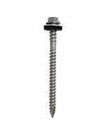 6.3 x 80mm Self Drilling Tek Screws For Composite Panels To Timber Sections With 19mm Bonded Washer Pack of 100