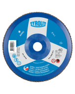 Tyrolit Flap Disc 115mm x 22.23 Zirconium 40 Grit (Coarse) 