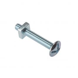 Bag of 50 M8 Roofing Hook Bolts with Square Nut 100mm-180mm Long 
