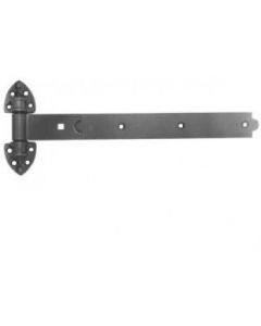 Heavy Duty Reversible Hinge Set 14" (350mm) Galvanised Complete with all Fittings (Pack of 1)