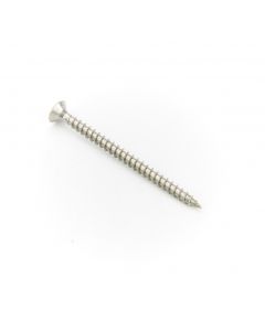 3.0 x 20mm (4g x 3/4) Countersunk Pozi A2 Stainless Steel Chipboard Screw (Pack of 100)