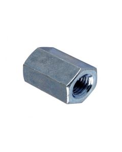 Studding Connector Nut M16 x 48mm Zinc Plated Pack of 10