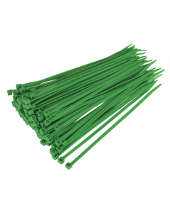 Cable Tie Green 300mm x 4.8mm Pack of 100