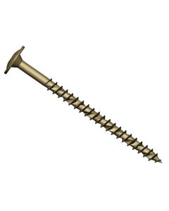 ForgeFast Construction Screw Wafer Head Tan 8 x 140mm Pack of 35