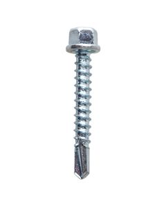 5.5 x 19mm Self Drilling Tek Screw For Light Section Steel No Washer Pack of 100