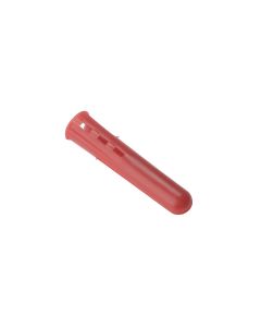 Forgefix Red Plastic Wall Plugs No.6-8 Box 100