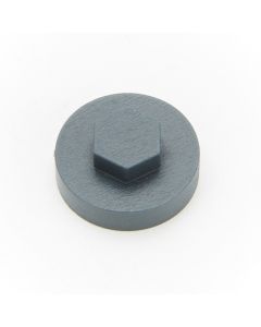 19mm Slate Blue Colour Cap for Hexagon Self Drilling Tek Screws Pack of 1000