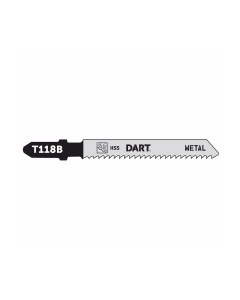 DART T118B Metal Cutting Jigsaw Blade - Pk 5