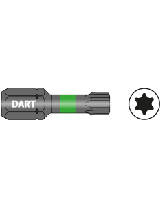 Dart Impact Screwdriver Bit TX20 x 25mm Pack of 10