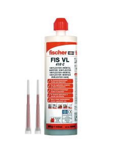 Fischer FIS VL 410 C Vinylester Resin Cartridge 410ml 539463 Box of 12