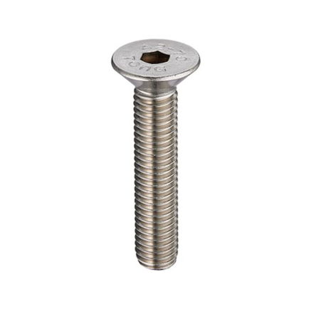 Socket Countersunk Screw M6 x 12mm A2 Stainless Steel 