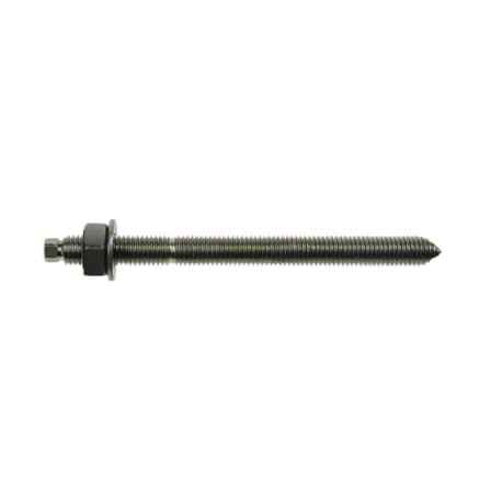 J-Fix Resin Stud M10 x 130mm A2 Stainless Steel c/w Nuts and Washers Pack of 10 J-Fix Resin Stud M10 x 130mm A2 Stainless Steel c/w Nuts and Washers Pack of 10
