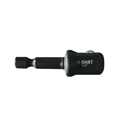 DART ¼” Hex to 1/2” Square Socket Impact Adapter