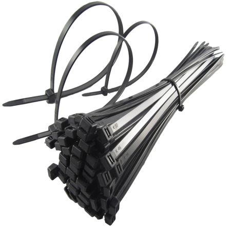 Cable Tie Black 160mm x 4.8mm Pack of 100