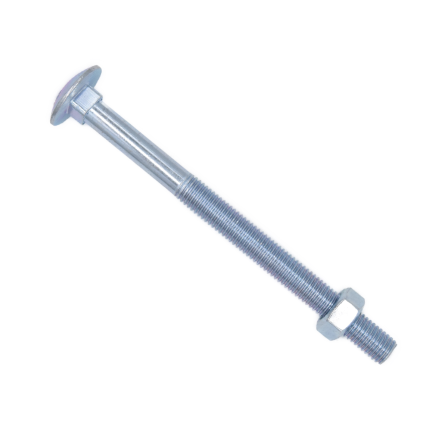 Coach Bolts M6 x 120mm Zinc Plated with Nuts Coach Bolts M6 x 120mm Zinc Plated with Nuts