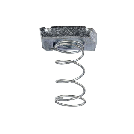 M6 Channel Nuts Long Spring Zinc Plated M6 Channel Nuts Long Spring Zinc Plated