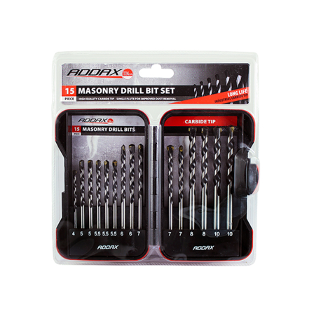 Timco 15 Piece Masonry Drill Bit Set