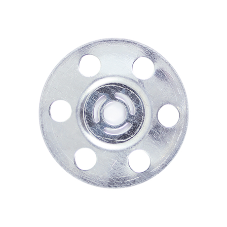 TIMco MID35 35mm Metal Insulation Discs Galvanised Image 1 TIMco MID35 35mm Metal Insulation Discs Galvanised Image 1