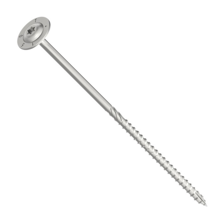 Pro-Struct 6.0 x 60mm Flange Wafer Head Wood Screw Zinc Plated Pro-Struct 6.0 x 60mm Flange Wafer Head Wood Screw Zinc Plated