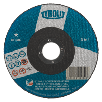 Tyrolit 230mm x 1.9mm x 22.23mm Thin INOX Stainless Steel Slitting Disc A46Q-BFB Pack of 25