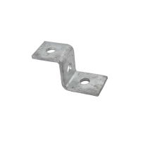  41mm 3 Hole Z Bracket Galvanised For Channel System 95 x 41mm P1045 (*CLEARANCE*)