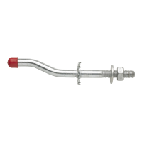 Cranked Striker Pin For Use With Self-Locking Auto Gate Catch Galvanised (*CLEARANCE*)