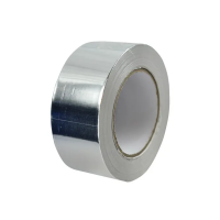 Aluminium Foil Tape 75mm x 45 Metre Reel 30 Micron