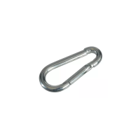 Carbine Snap Hook Zinc Plated 8mm Pack of 1 (*CLEARANCE*)