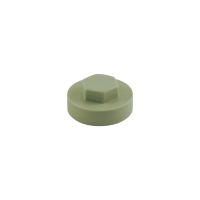 19mm Country Green Colour Cap for Hexagon Tek Screws Pack of 1000 (*CLEARANCE*)