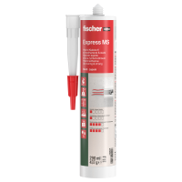 Fischer Express MS Sealant and Adhesive White 290ml Cartridge Art.-No. 558829