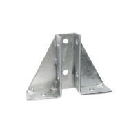 Gusset Base Plate 41mm Single Channel Galvanised (*CLEARANCE*)