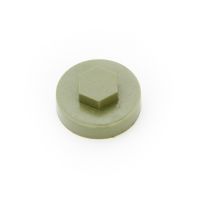 19mm Olive Green Colour Cap
