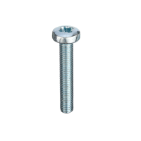 M3.5 x 10mm Pan Pozi Zinc Plated Machine Screw (Pack of 1000) (*CLEARANCE*)