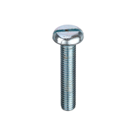M3 x 45mm Pan Slot Machine Screw Zinc Plated Pack of 100 (*CLEARANCE*)