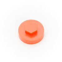 19mm Poppy Red Colour Cap