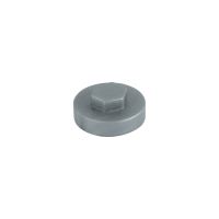 19mm Dark Silver RAL9007 Colour Cap for Hexagon Tek Screws Pack of 1000 (*CLEARANCE*)