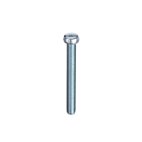 M5 x 12mm Slotted Cheese Head Machine Screws Zinc Plated Pack of 100 (*CLEARANCE*)
