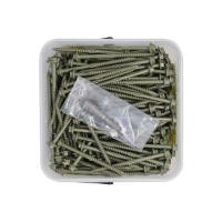 Spectre 6.3 x 100mm Timber Fixing Screw Green Tub of 380 (Damaged Tub)