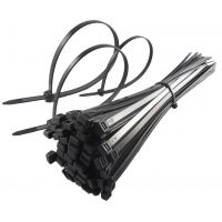 Cable Tie Black 300mm x 3.6mm Pack of 100