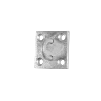 Staple on Plate Galvanised 50mm x 50mm Pack of 2 (*CLEARANCE*)