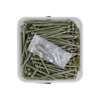 Spectre 6.3 x 100mm Timber Fixing Screw Green Tub of 380
