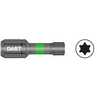 Dart Impact Screwdriver Bit TX25 x 25mm Pack of 10