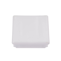 Channel End Caps White PVC 41mm x 21mm Pack of 100 (*CLEARANCE*)