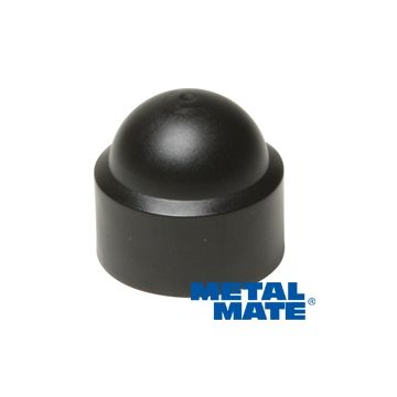 M5 Plastic Nut and Bolt Cap Black (Pack of 100)