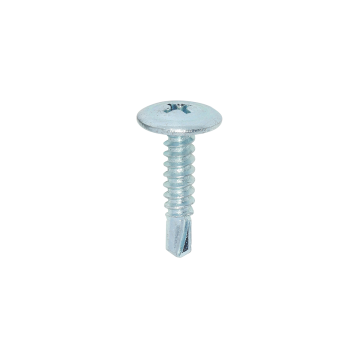 Wafer Head Drywall Screw Self Drilling Zinc Plated 4.2 x 19mm Pack of 1000