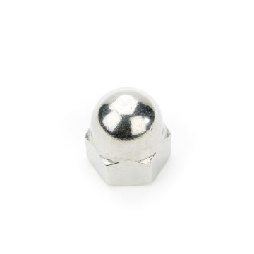 M10 Dome Nut Zinc Plated