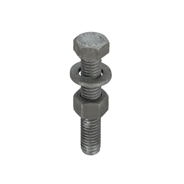 M16 x 33 CE DIN933 8.8 Hexagon Setscrew Nut Washer Assembly Galvanised (*CLEARANCE*)