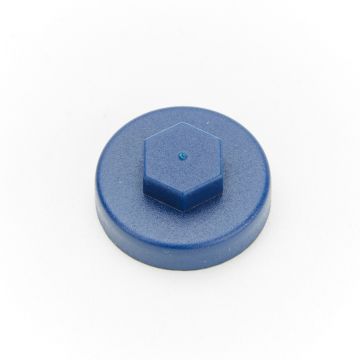 19mm Sargasso Blue Colour Cap