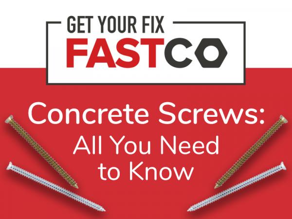 Concrete Screws: All You Need to Know